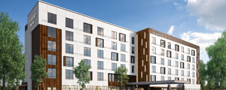 Langley B.C - Marriott Courtyard_Wood Panel_Vertical Vers.