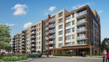 S18-004 Lindsay Apartment Bldg - Rendering - B